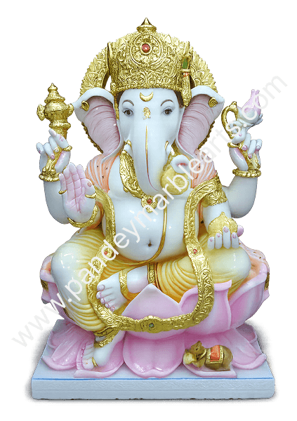Ganesh Ji Marble Statue
