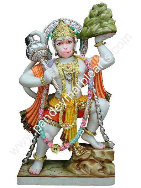 Marble Hanuman Ji Statue