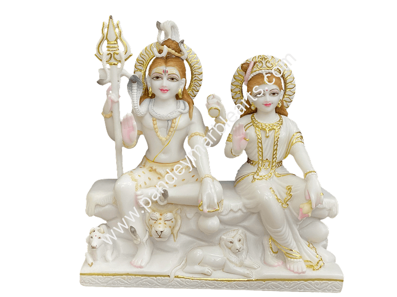 Shiv Parvati Statue