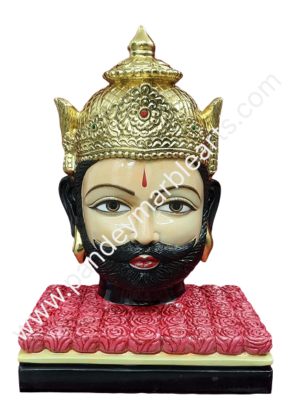 Khatu Shyam Ji Marble Murti
