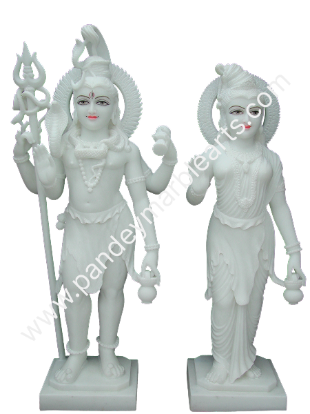 White Gaurishankar Murti