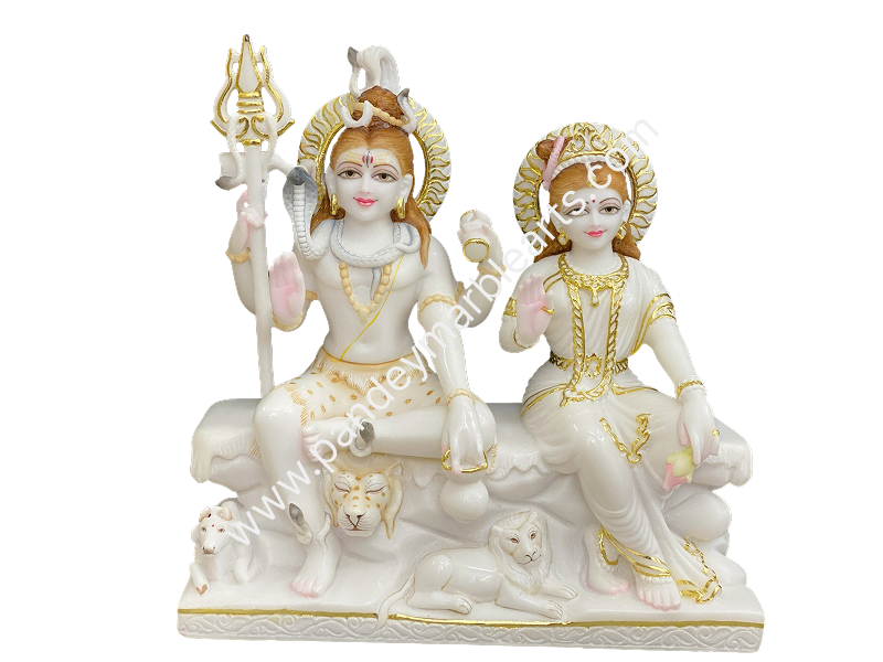Shiv Parvati Statue